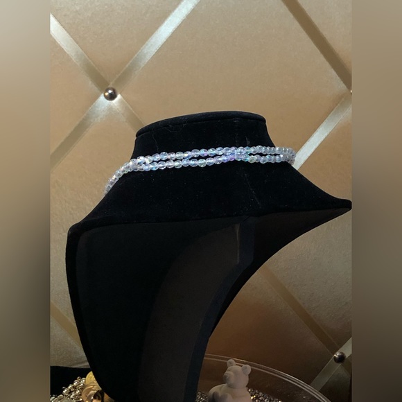 ❤️‍🔥 Vintage Crystal teardrop Necklace 🏵 - Picture 5 of 9